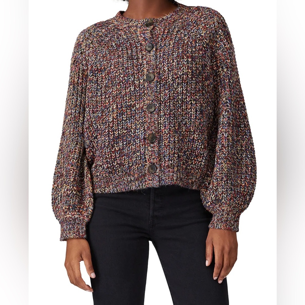 The Great Sophomore Chunky Knit Cardigan Sweater size 0 XS
